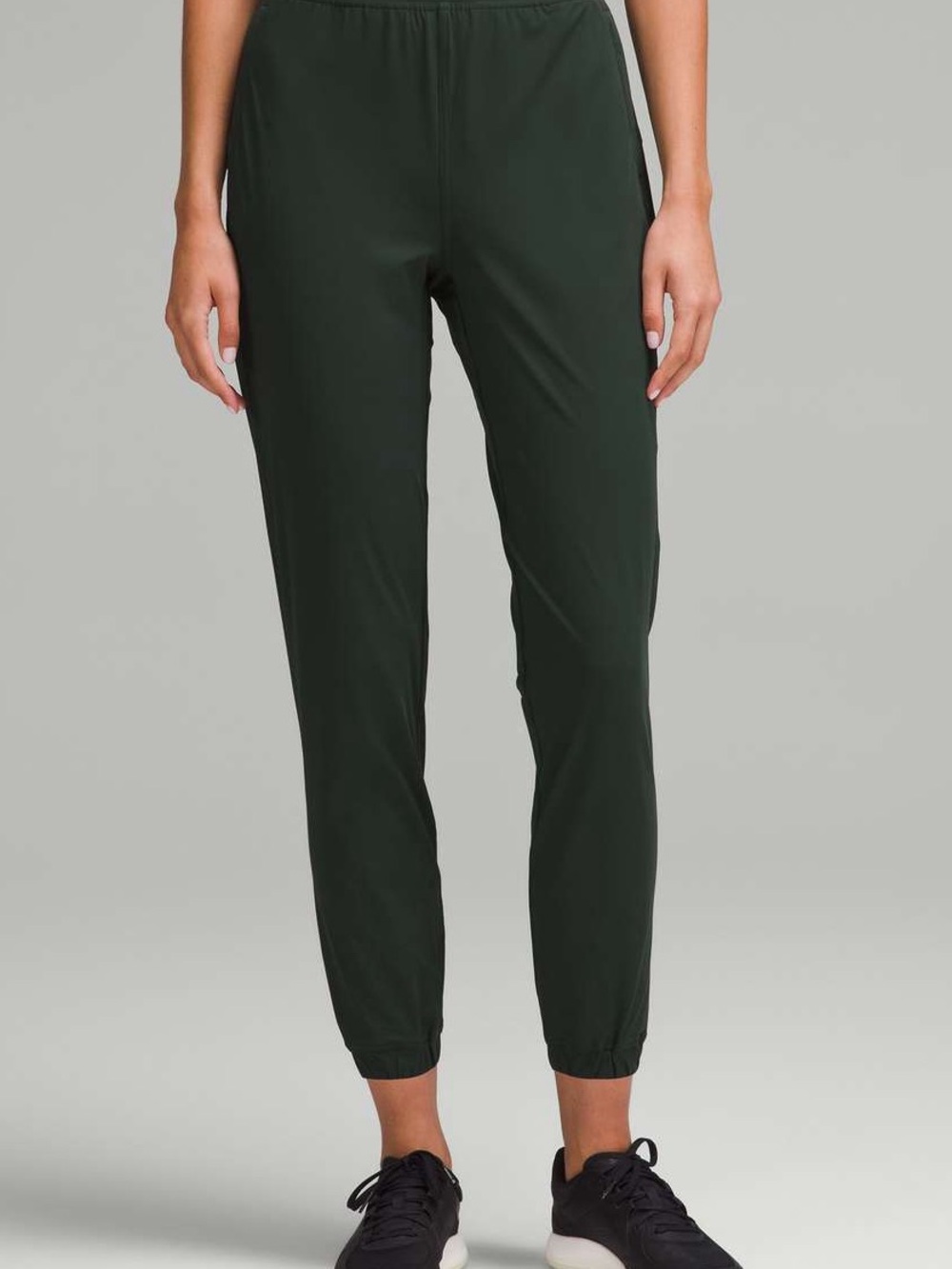 Lululemon Athletica Green Jogger Pants Size 10 - Picture 1 of 7